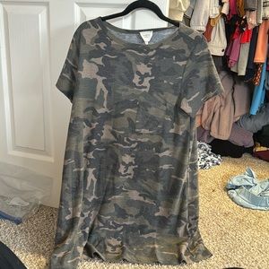 Camp t shirt dress